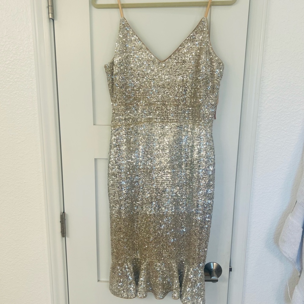 Ali & Jay sequin dress, NWT, Large